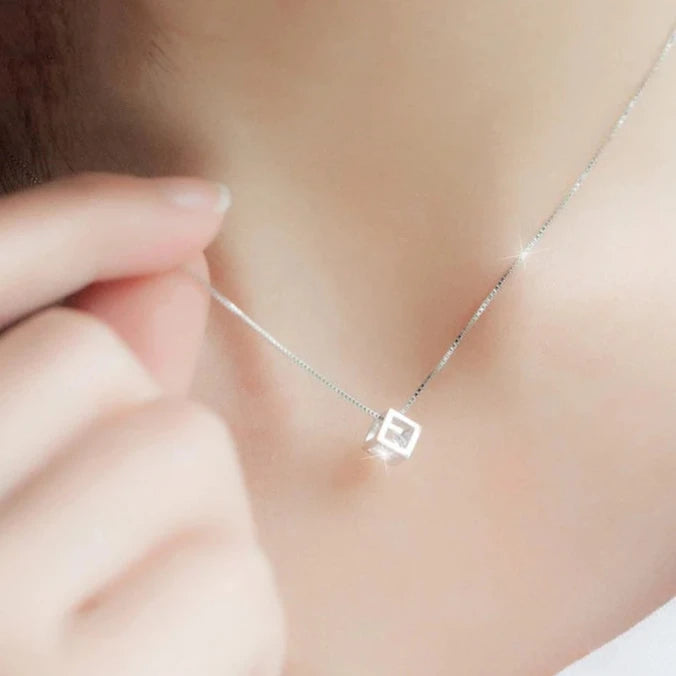 Elegant Cube pendant